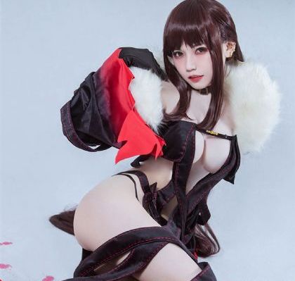 图书馆的她